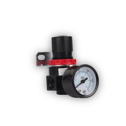 Ρυθμιστής πίεσης αέρος 1/4" με μανόμετρο