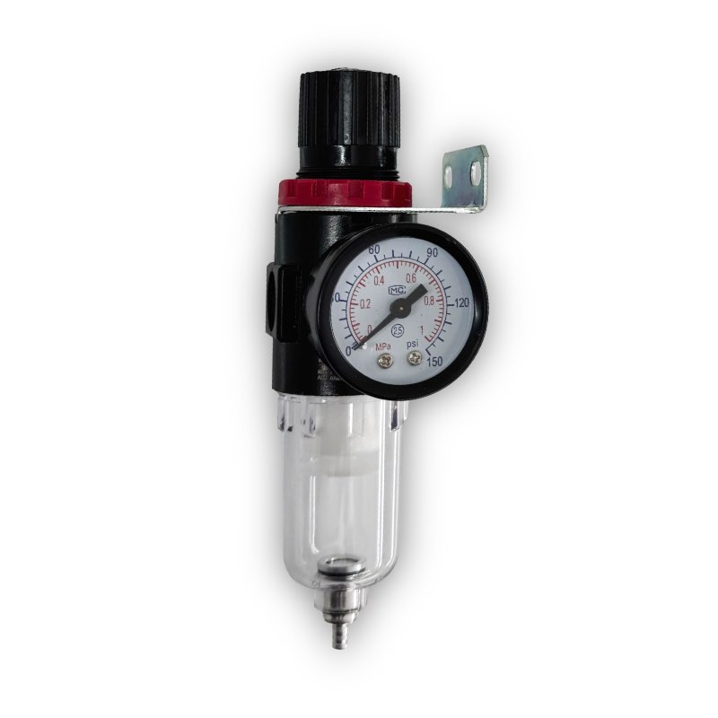 Ρυθμιστής πίεσης αέρα με Υδατοπαγίδα φίλτρο αέρος 1/4"